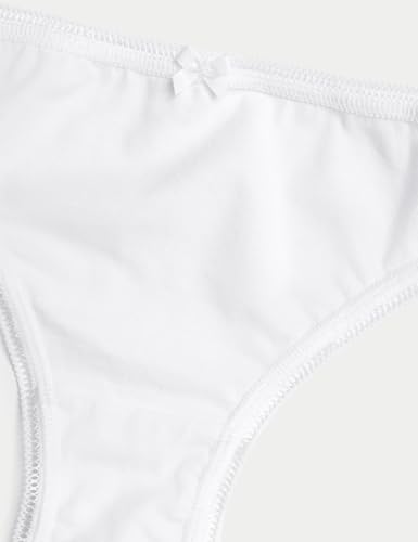 Image of Marks & Spencer Women Cotton Blend Modern Bikini Underwear 5 Pack