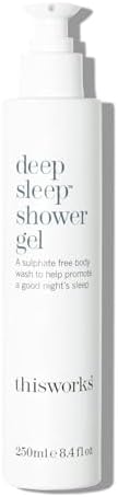 THISWORKS deep sleep shower gel: Calms the Mind and Protects the Skin, 8.4 fl oz (250ml)