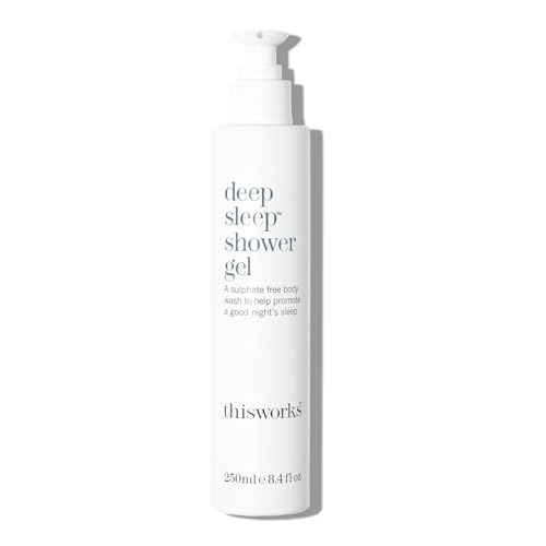 THISWORKS deep sleep shower gel: Calms the Mind and Protects the Skin, 8.4 fl oz (250ml)