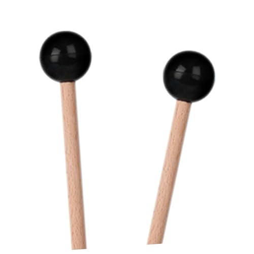 2 baquetas mini para tambores y xilófono con mango de madera miniatura 3