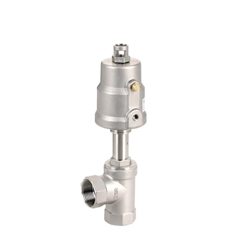 Vanne de siège angulaire en acier inoxydable SS304 durable