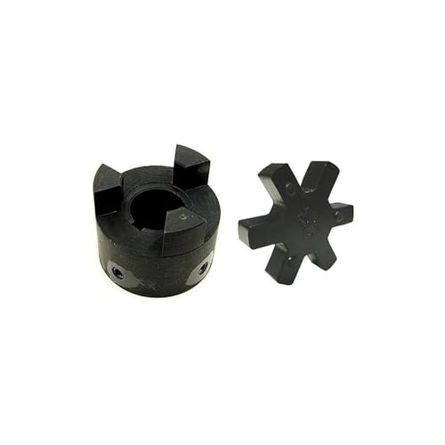 for Flexible 3-Piece L-Jaw Coupling Set with Buna-N NBR Rubber Spider L095 1/2x1/2