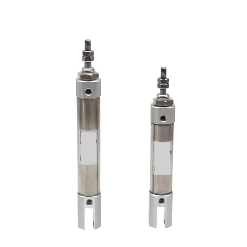 Pneumatischer Zylinder CJ2D. Double Clevis mit Pins Mini-Pneumatikzylinder doppelt wirkender Single-Stange 10mm 16mm Bohrung 5~200mm Hub-Luftzylinder CJ2D16. Mehr Sicherheit beim Betrieb(Stroke 80mm
