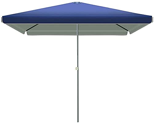 Parasol rectangular de jardín para disfrutar tu balcón y patio con sombra total