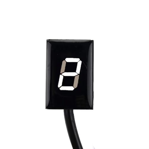 Indicateur de vitesse pour moto 6 rapports LED blanc Ninja 650 VN900 W800