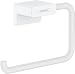 Produktbild hansgrohe Toilettenpapierhalter AddStoris, Klopapierhalter ohne Deckel, Mattweiß, 1 Rolle
