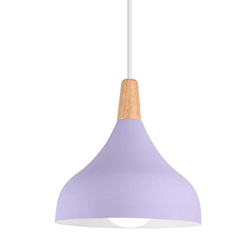 Hongho Suspension Luminaire Vintage Métal Lustre Industriel Lampes E27 Corde Ajustable Abat-jour...