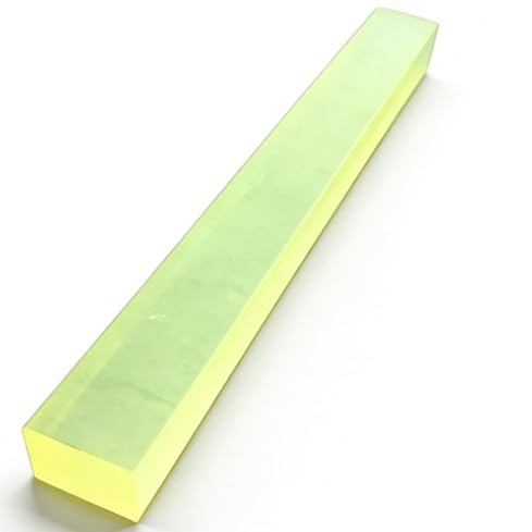 RISHORI Tige Carrée en Polyuréthane PU 12mm D'épaisseur, 20-50mm De Largeur, 500mm De Longueur Tiges en Plastique Technique pour Usinage,12 * 35 * 500mm 1pc