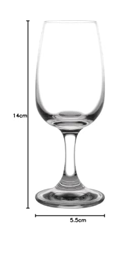 Foto von Olympia Bar Collection Crystal Port-, Likör- oder Sherrygläser 120 ml/4,25 oz (6er-Pack), transparent, Dessertweingläser – professionelle Bar, Restaurant oder Heimgebrauch, GF737