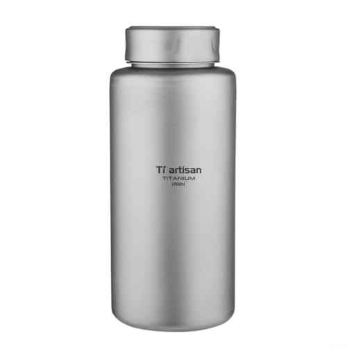 Botella de agua de titanio de metal ligero y contenedor de bebidas 2
