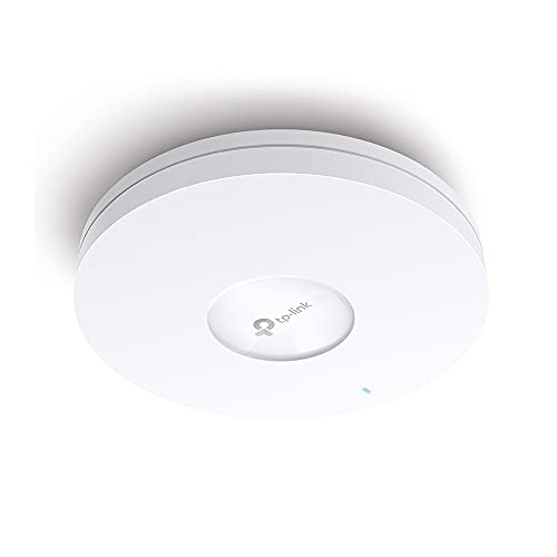 Image of TP-LINK EAP610 AX1800 Wireless Dual Band Ceiling Mount Access Point, WiFi 6, 1201 Mbps 5GHz, OMADA, Centralised Cloud, PoE+ Powered