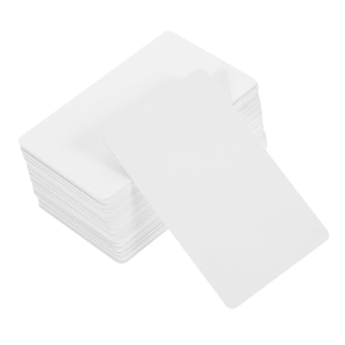 Cartes de visite en PVC blanc pour personnaliser vos badges d'événements et networking professionnel
