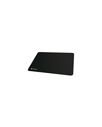 Sharkoon 1337 L - Alfombrilla Gaming, Flexible, Textil, 355x255x1,4 mm, Negro