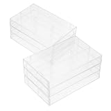 Transparent : le matériau hautement transparent de ces supports de stockage de cassettes assure une vue claire des bandes à l'intérieur, ajoutant une touche sophistiquée, boîtiers de cassettes, support de cassettes