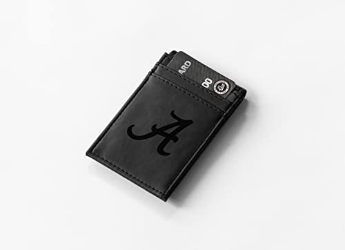 Image of NCAA Laser Engraved Front Pocket Wallet - Compact /Comfortable /Slim