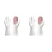 Allayu 2 Ensemble de 1 paire gants de vaisselle épurateur mains bols fruits nourriture éponge mitaines outils cuisine fours salle de bain accessoires