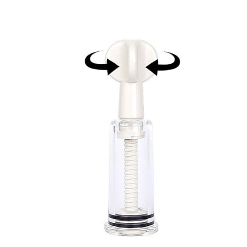 Sugador para Aumentar Tamanho Clitóris e Mamilos Sucção Manual Pump 2,7cm x 10cm