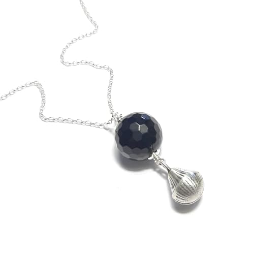 Bola de Grossesse Argent 925 Onyx : calmer le stress de grossesse