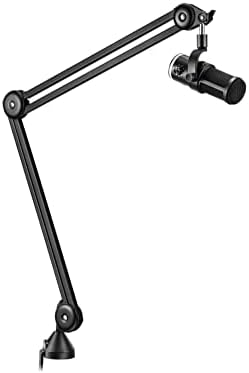 Deity VO-7U Boom Arm Kit USB Dynamic Podcast Microphone with RGB Lights for Game Podcast Stream YouTube (Black)