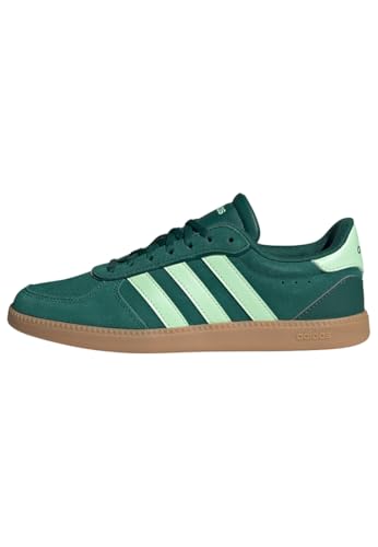 adidas Women's Zapatilla Breaknet Sleek, Collegiate Green/Cloud White/Gum, 38 2/3