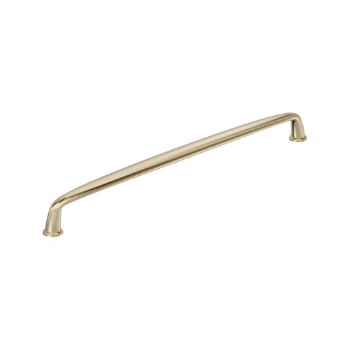 Amerock Kane 12-5/8 inch (320mm) Center-to-Center Golden Champagne Cabinet Pull, BP53811BBZ