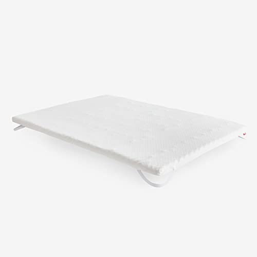 Pikolin Home   Topper viscoelástico de Multizonas 7cm | 160x200 | Transpirable y Envolvente | Sobrecolchón | Sendai