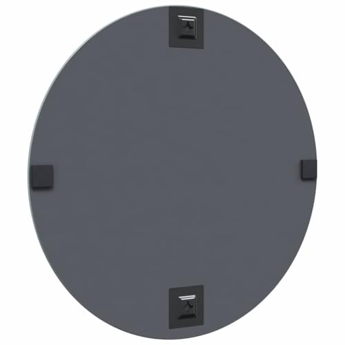 Miroir antichoc rond 60 cm en verre trempé pour éviter les bris