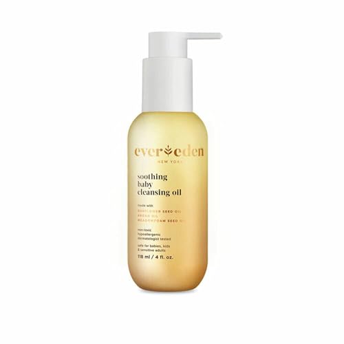Image of Evereden Soothing Baby Cleansing Oil, 4 fl oz. | Baby Care | Non-toxic and Fragrance Free