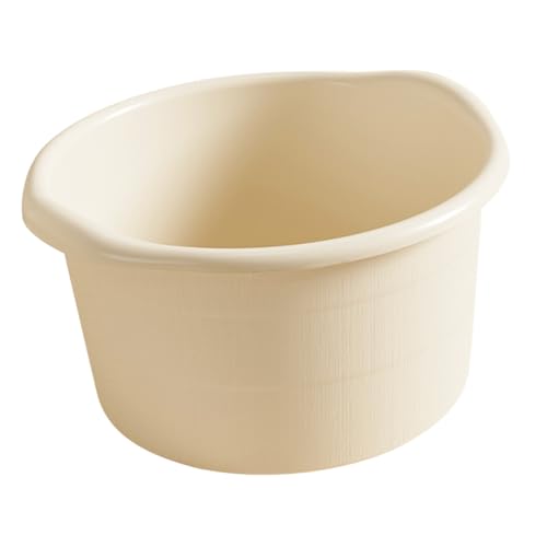 Bassine de bain de pieds Mobestech en polypropylène crème pour massage des jambes