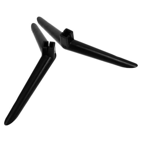 VICASKY Replacement Tv Pedestal Base Sturdy Desktop Holder for Televisions Tv Stand Legs for Home Entertainment System Use Supports and Materials