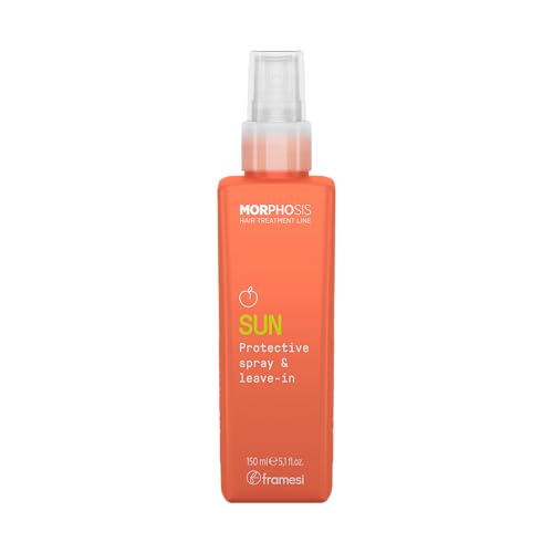 FRAMESI Morphosis SUN Shampoo, Gently Removes Chlorine and Residues of Salt and Sand, Deeply Cleanses and Hydrates Hair and Scalp, Natural Ingredients, Color Safe