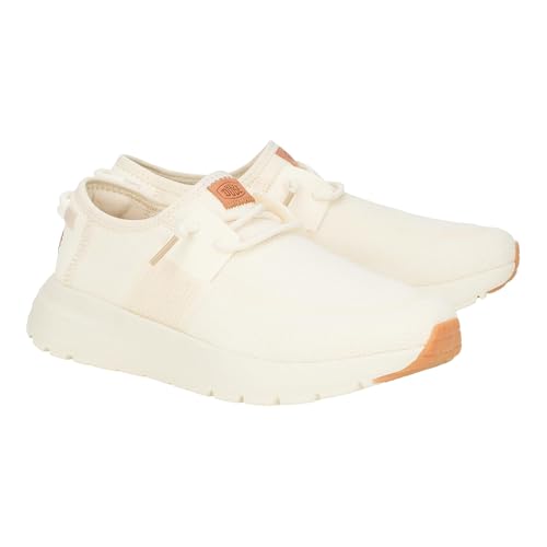 HEYDUDE Unisex-Adult Sirocco W Neutrals Cream