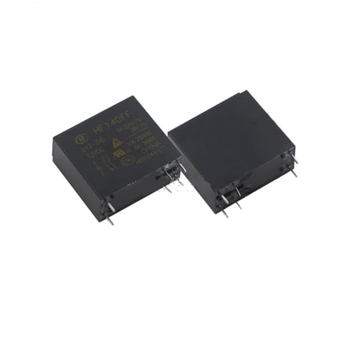 Relais HF140FF 12V 2HS pour automatisme et domotique 6 broches