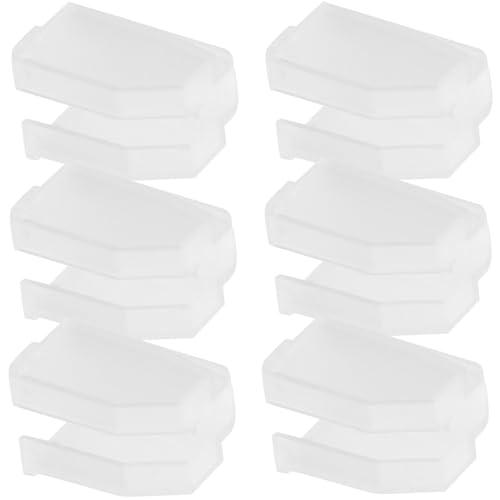 6Pcs Record Player Stylus Protector - Vinyl Needle Cover for Turntable - Easy Installation, Prevents Static, Compatible with Most Brands