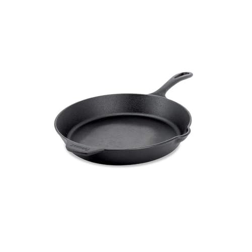 Petromax Feuerpfanne - Essential Line - Pfanne aus Gusseisen für Induktion Gas Backofen Grill oder Lagerfeuer. Frei von Teflon PFAS. (30 cm)