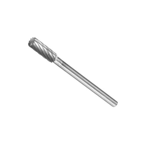 Fresa rotativa de carburo de tungsteno 4 mm, mango 1/8" miniatura 1