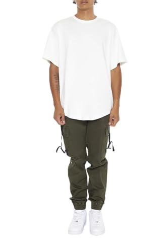 Forever 21 Men's Cargo Utility Joggers