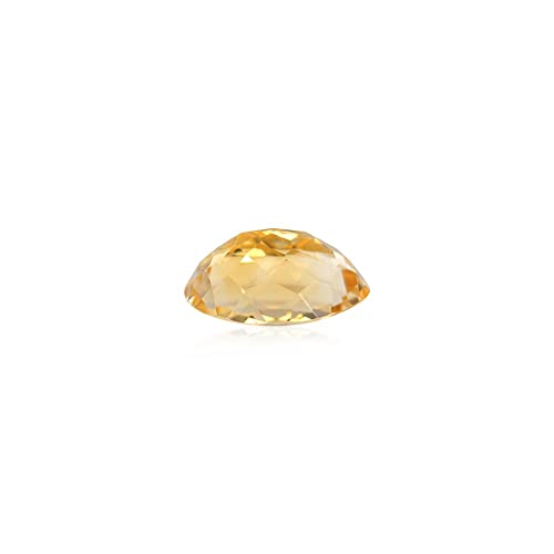 Citrine 4.02 Carats facettée taille small pour création de bijoux de lithothérapie - 2