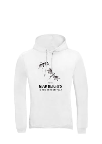 Sweat à capuche CodeLife Inspire homme vêtement blanc XL Dragon BCWU33B Z
