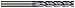 Micro 100 GELM-060-4X Square End Mill, 6 mm Cutter Dia, 25 mm LOC, 4 Fl, 6 mm Shank Dia, 75 mm OAL, AlTiN