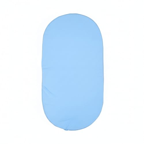 Image of SafeMyles Foldable Baby Mosquito Net with Bed | Soft & Breathable Polyester Mesh with Elegant Round Frill | Ideal for Newborns, Infants & Toddlers (Blue, 90x50x50 cm)