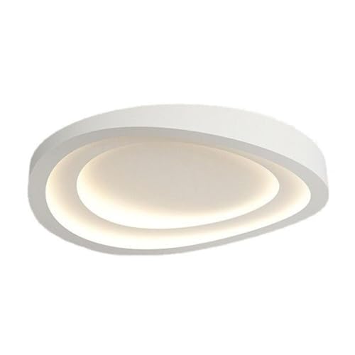 Plafonnier LED 40cm tricolore dimmable design rond moderne - 2