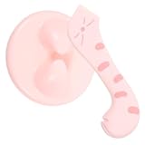 MERRYHAPY Pet Food Can Opener Sealing Lid Multi-Functional Cat Food Spoon Durable TPR Material Convenient for Pet Feeding Pink