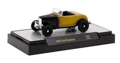 Collectibles M2 Machines Detroit Muscle 1/64 Scale Diecast 32600-82 24-58 1932 2-Door Roadster