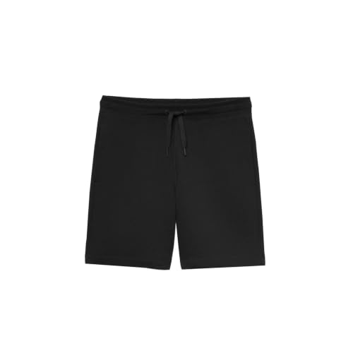Image of Marks & Spencer Cotton Rich Brushback Mid Length Shorts