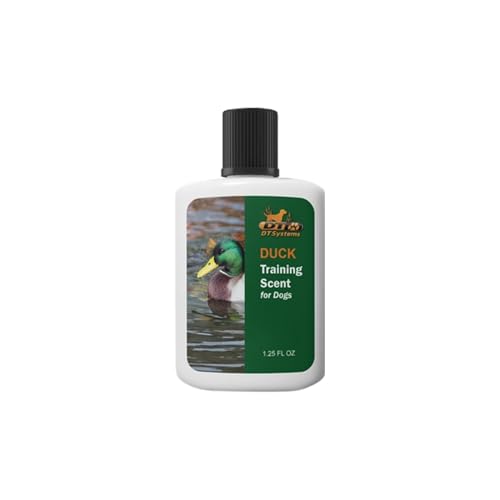 DT Systems Super Pro Series Training Scents, Natural Real Concentrated Hunting Retriever Dog Field Game Trailing Scent Training Aid for Puppies, Adult & Senior Dogs, 1.25 oz