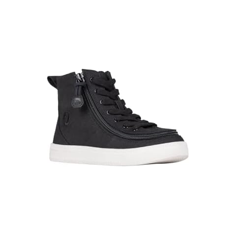 BILLY Footwear Kids Unisex Classic Lace High (Little Kid/Big Kid) Black/White 11 Little Kid Medium Cover