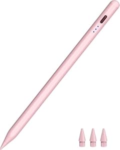 Pencil 1e generatie voor iPad 2026-2018, HATOKU-pen voor tablets met hellingsgevoeligheid en palmherkenning voor iPad A16 11/10/9/8/7/6, Air 3~5/M2/M3/M4, Min 5~7, Pro 11"/12.9"/13"