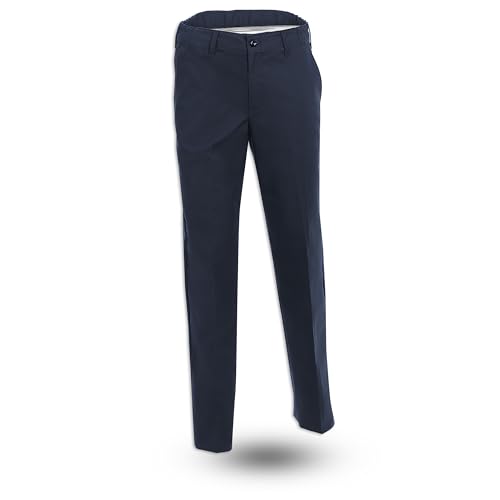 PINNACLE /Topps Safety Men's Flex-Waist Work Pant P29 - Navy / 33-34