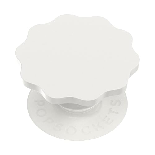 Image of PopSockets Adhesive Phone Grip, Holder, Phone Stand, White - Horchata